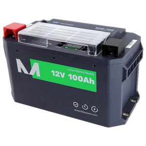 Lithium Batterie M12-100/P mit Heizung LiFePO4