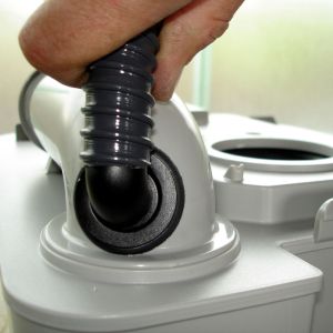 Elektrische WC-Entlüftung für Porta Potti