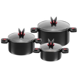 Click&Cook Pot Set with Lid