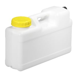 Ruimtebesparende jerrycan met brede hals 