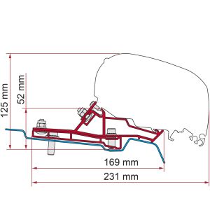 Adapter Ford Transit Van L3