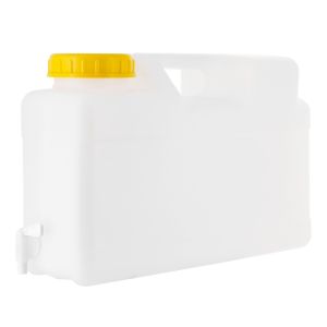 Ruimtebesparende jerrycan met brede hals 