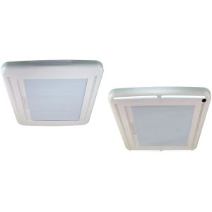 Verduisteringsrollo met LED voor Dakventilatoren MaxxFan Deluxe en MaxxFan Plus